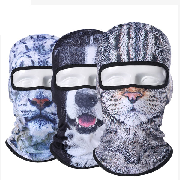 Full Face 3D Animals